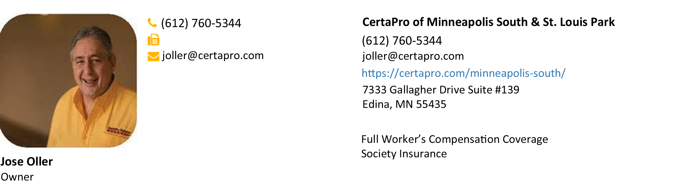 CertaPro Painting- Jose Oller – 4717 Townes Road, Edina MN 55424 ...